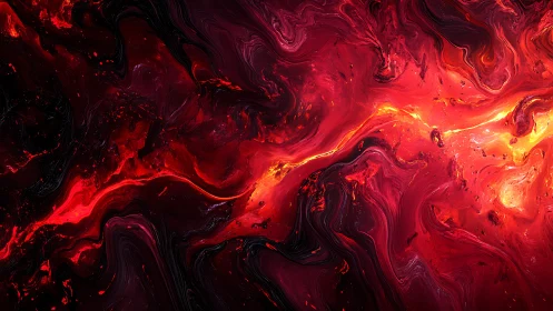 Molten Dreams: Where Fire Meets Fluid Motion.