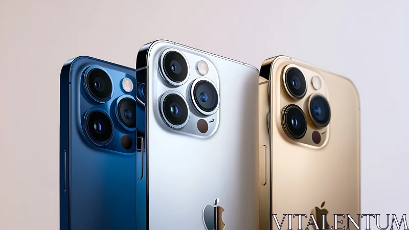 Premium Smartphone Triple Camera Array Product Showcase.