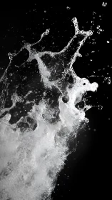 High-speed splash reveals sculpted liquid crown form.