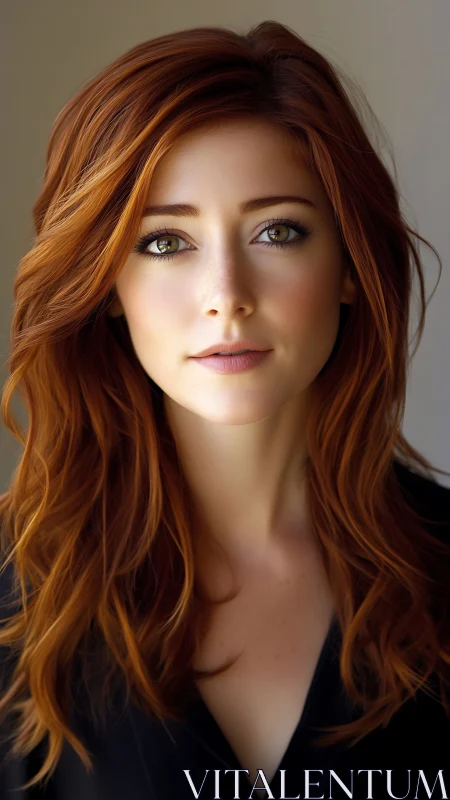 Copper-lit gaze pauses time in this vivid portrait study