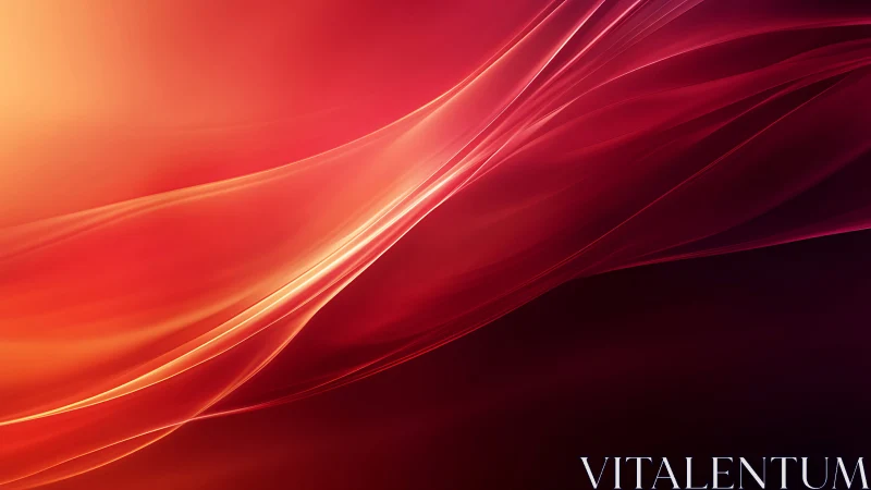 Soft crimson lightwaves drifting through a warm dawn.