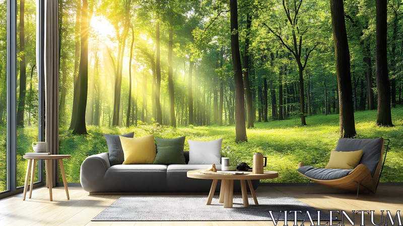 Where Sunlit Wilderness Meets Interior Serenity.