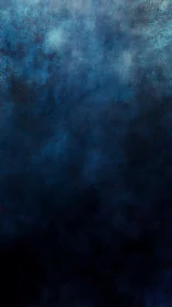 Textured deep blue atmospheric abstraction on vertical canvas.