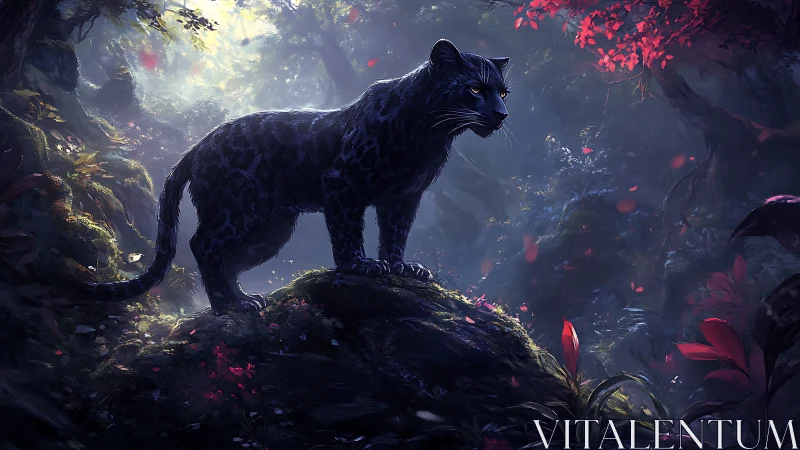 Black Panther's Sacred Forest Vigil.