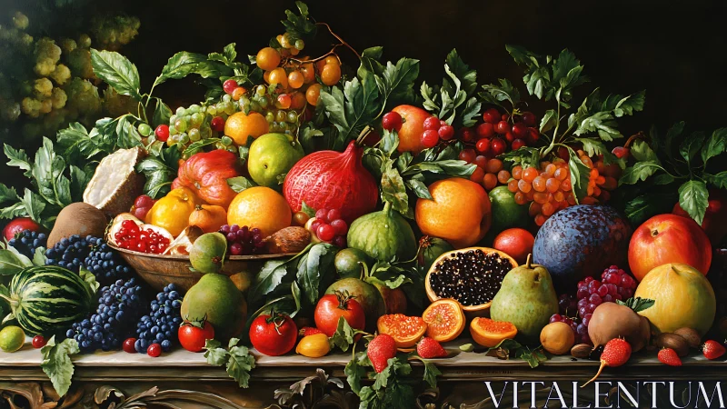 Orchard’s secret banquet spills across a baroque marble table.