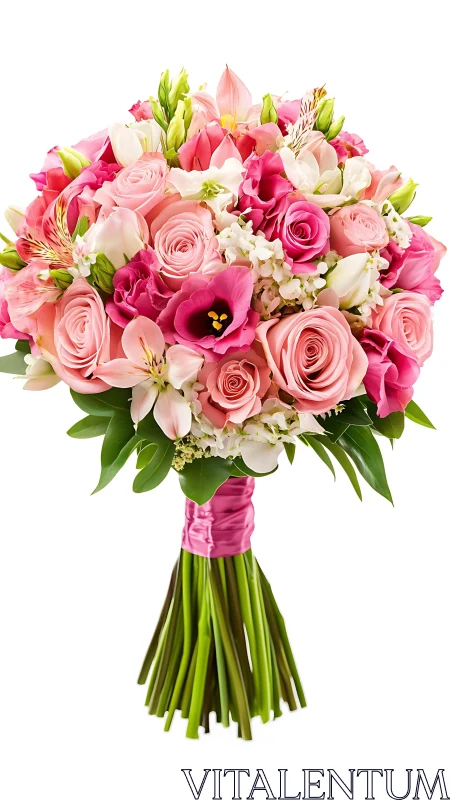 Premium Mixed Floral Bouquet with Roses, Orchids, and Hydrangeas