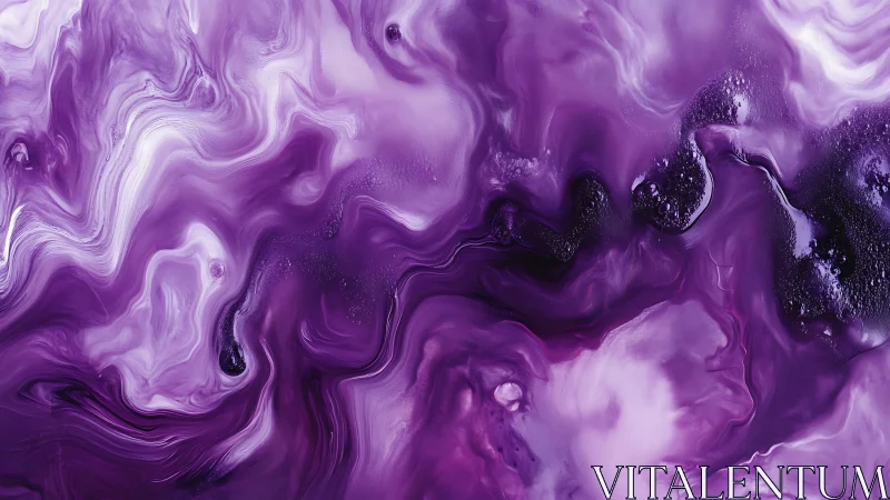 Lavender nebula pours across liquid space in velvet waves