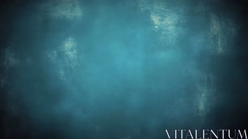 Blue textured background shows grunge surface with vignetting