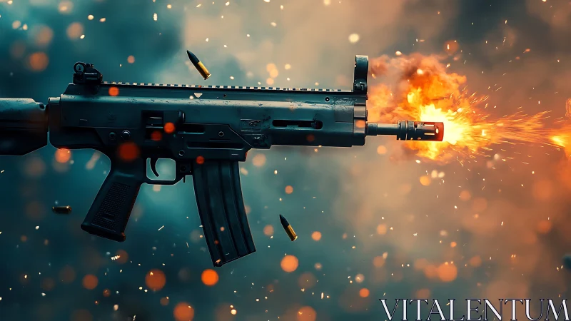 Tactical Artillery: Rifle's Explosive Symphony.