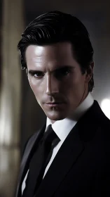 Midnight boardroom prince studies the room like a puzzle