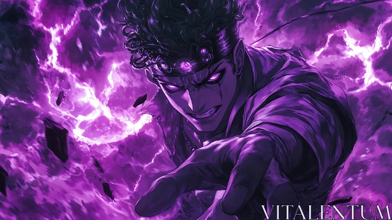 Stormcaller of the Violet Rift unleashes forbidden voltage.