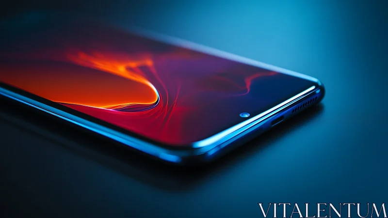 Smartphone with Liquid Display Abstraction.