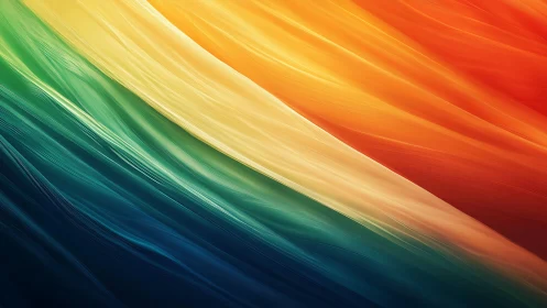 Diagonal multicolor gradient bands form layered flowing textures