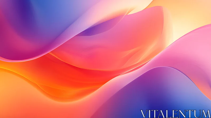 Velvet sunrise waves of neon mist drift across the screen.