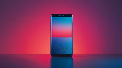 Samsung Eclipse: Neon Horizon Meets Device Reality.