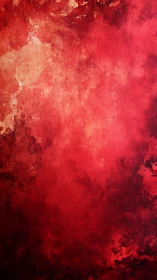 Red textured abstract background with dark rough edges.