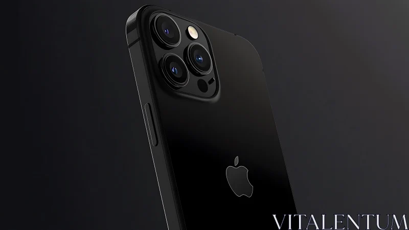 iPhone 14 Pro Max with triple lens system showcased.