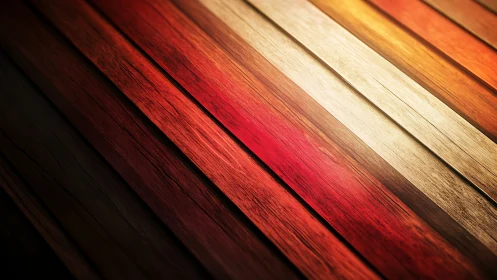 Diagonal planks display graded warm-toned wood textures uniformly