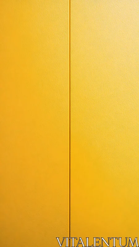 Sunlit yellow divide where minimalism hums quietly bright.