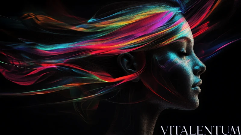 Colorful dreamlike portrait celebrates quiet inner imagination