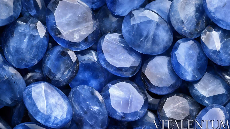 Moonlit sapphires crowd together and trade quiet constellations