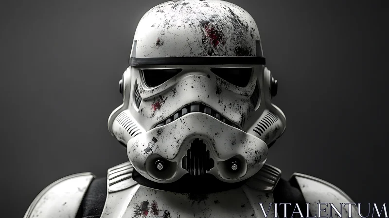 Battle-worn white armor with a stoic, mysterious presence.