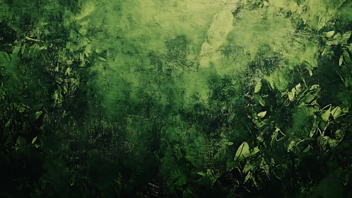 Aerial Canopy Mist: Dense Tropical Forest Obscured by Atmospheric Haze