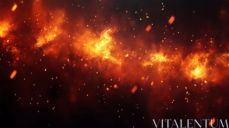 Inferno's Dance: Where Fire Meets Raw Energy.