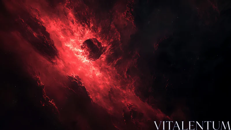Crimson Singularity Swallowed by a Burning Voidstorm.