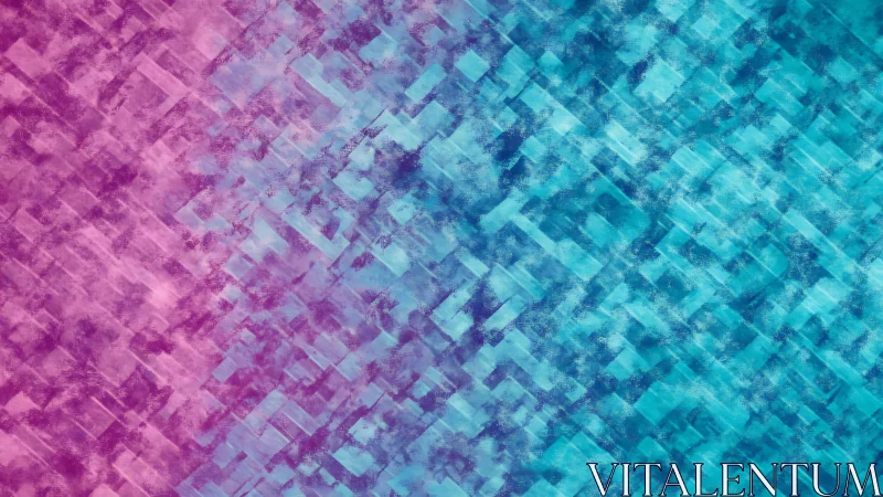 Soft pastel blocks drift from gentle pink into calming teal