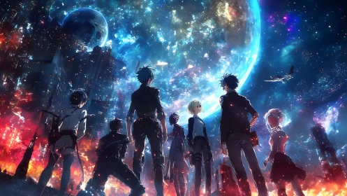 Stargazing rebels weigh a burning city against new worlds