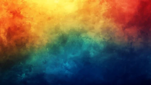 Gradient cloud texture with diffuse warm to cool spectrum.