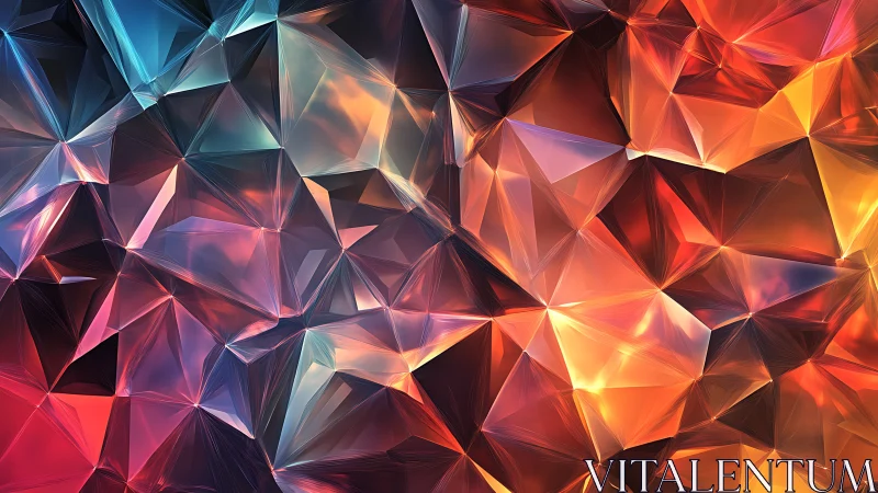 Crystalline galaxies collide in a prismatic heatstorm of light