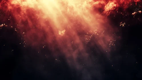 Radiant Awakening: Divine Light Breaks Through.