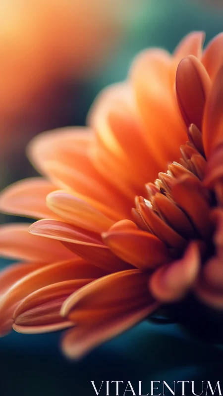 Macro floral study in warm bokeh field depth rendering.