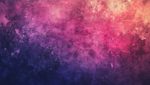 Gradient textured wall displays magenta to navy tonal transition