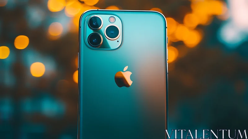 Flagship Smartphone Rendered Through Bokeh Photography.