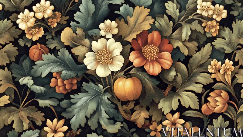 Where Autumn's Bounty Tangos with Midnight Tapestry