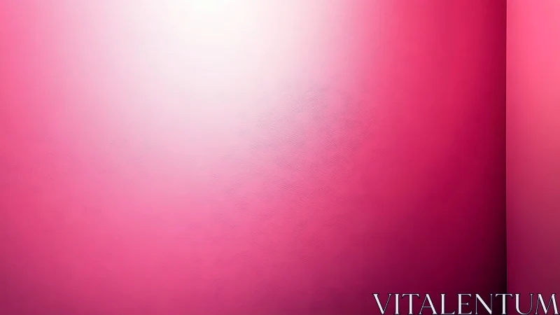 Gradient pink wall surface shows uniform tonal transition