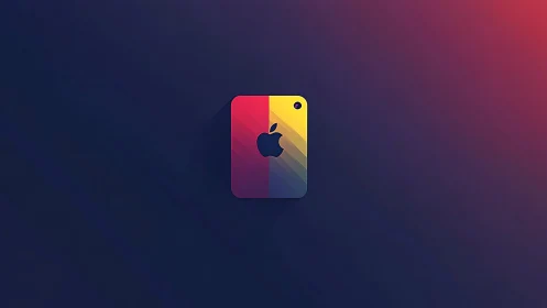 iPhone Colorfield Gradient Rendering with Geometric Diagonals