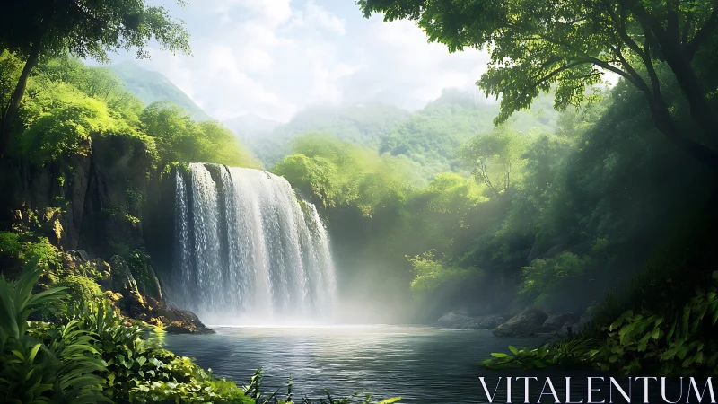 Emerald Cathedral: Where Liquid Thunder Meets Jungle Dreams.