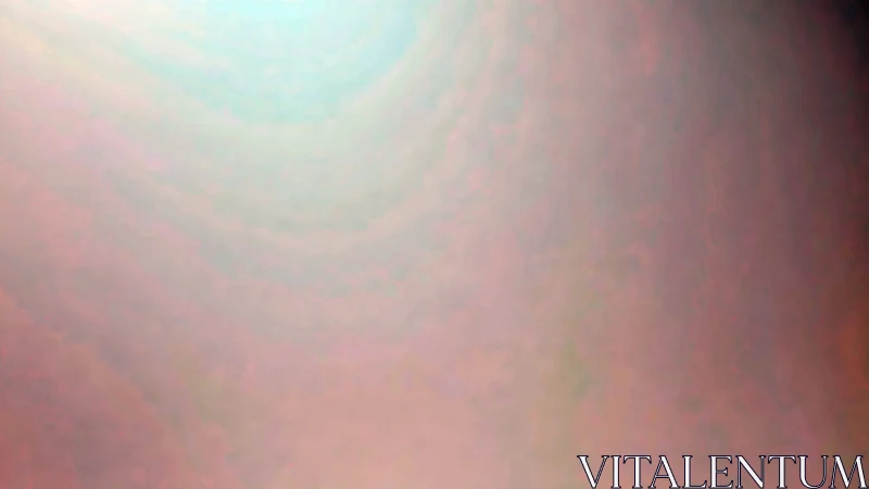 Soft pastel gradient drifts from warm pinks to cool light.