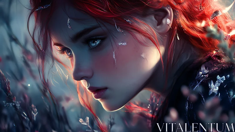 Firelit forest muse leans into twilight&rsquo;s quiet secret