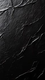 Textured black slate macro surface with directional highlights.