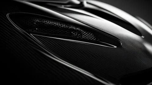 Carbon-fiber curves whisper speed through shadowed light