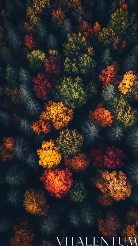 Forest fireworks erupt in patchwork bursts of autumn color