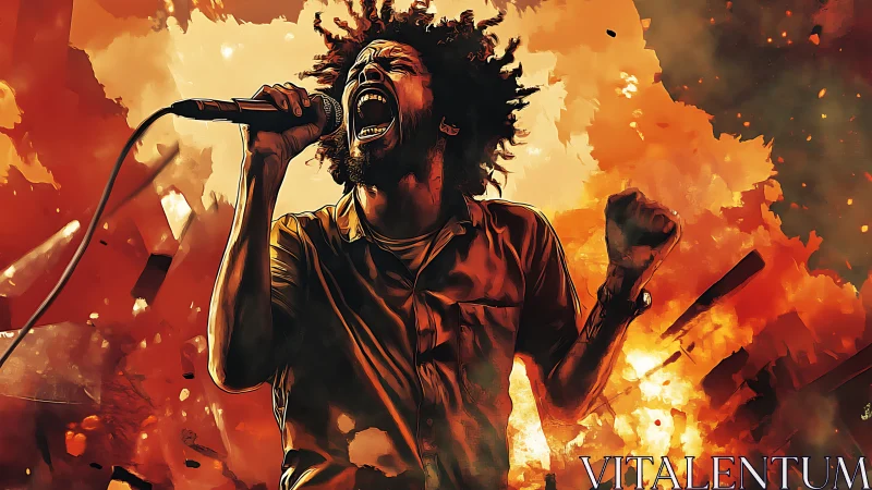 Fiery stage anthem bursting with raw, unfiltered emotion.