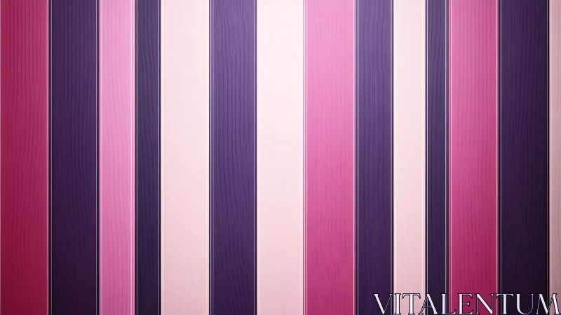 Velvet Candy Stripes Marching in Plum and Bubblegum Harmony.