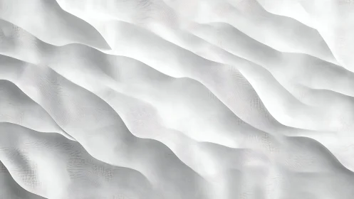 Gentle white ripples flow like soft fabric across the scene