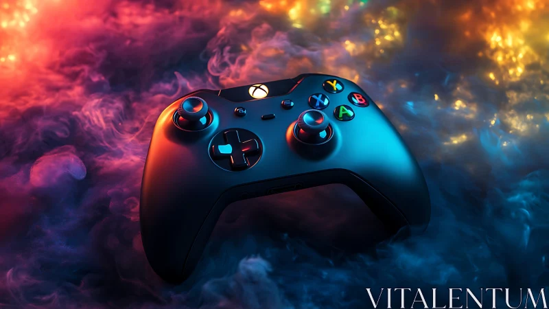 Xbox Wireless Controller Rendered with Chromatic Aberration in Volumetric Light Field